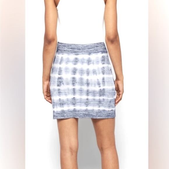 Market & Spruce Striped Super Soft Comfortable Bodycon Mini Skirt Coverup Large - Picture 8 of 9